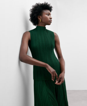 Total look monocolor verde