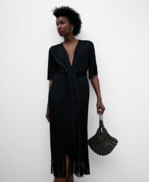 Total look crinkle flecos