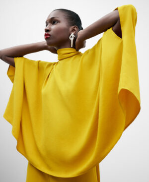 Total look monocolor mostaza