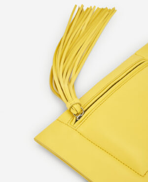 Bolso de mano en napa acolchada