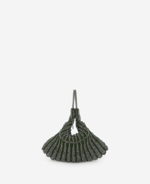 Clutch cóctel en tejido tricot