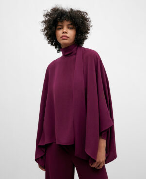 Total look monocolor burdeos