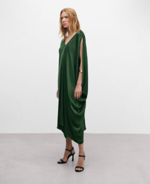 Vestido kaftán en viscosa