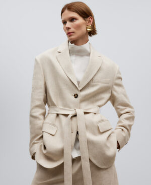 Total look monocolor bermudas